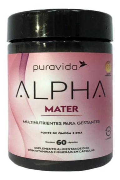ALPHA MATER MULTIVITAMíNICO PURAVIDA 60 CáPSULAS