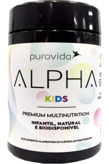 ALPHA KIDS MULTIVITAMíNICO PURAVIDA 150 CáPSULAS