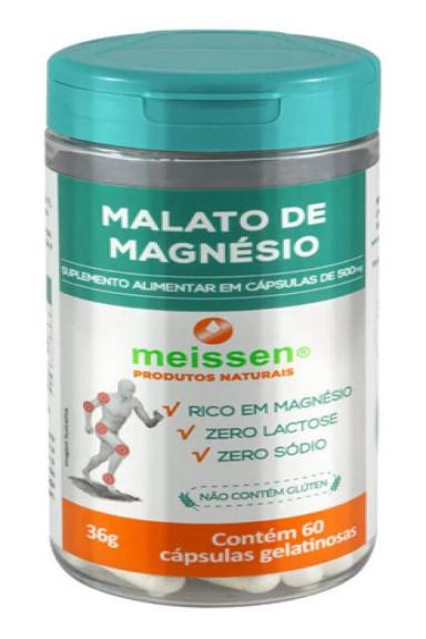 MALATO DE MAGNéSIO 60 CáPSULAS - MEISSEN