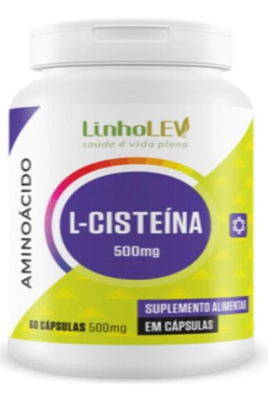 L CISTEíNA 60 CáPSULAS LINHO LEV