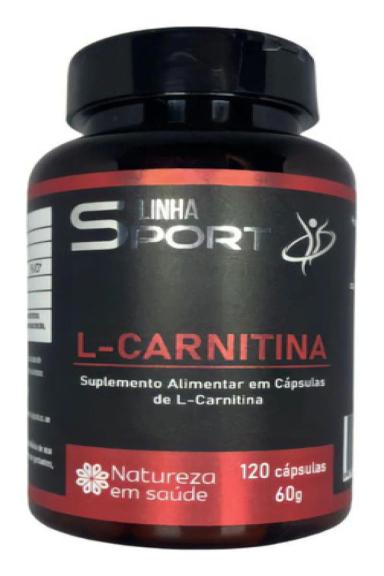 L-CARNITINA - 120 CáPSULAS - NATUREZA EM SAúDE
