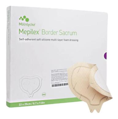 MEPILEX BORDER SACRUM 22X25CM