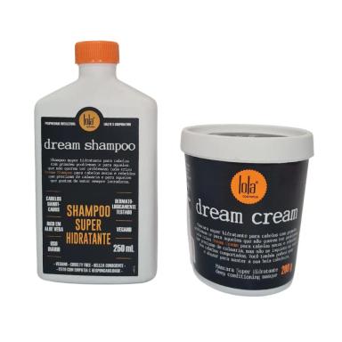 KIT LOLA DREAM CREAM SHAMPOO 250MLS + MáSCARA 200G