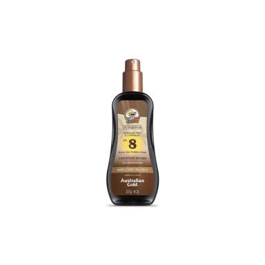 AUSTRALIAN GOLD BRONZEADOR FPS 8 INSTANT BRONZER GEL - 237ML