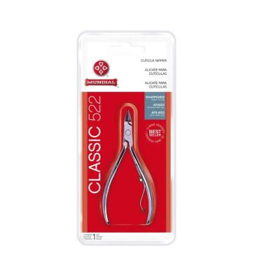 ALICATE DE CUTICULA PROFISSIONAL 522 CLASSIC AFIADO MUNDIAL