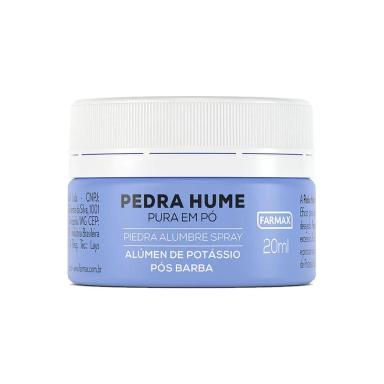 PEDRA HUME PURA EM Pó 20G FERIMENTO FERIDAS CUTIULAS BARBEAR