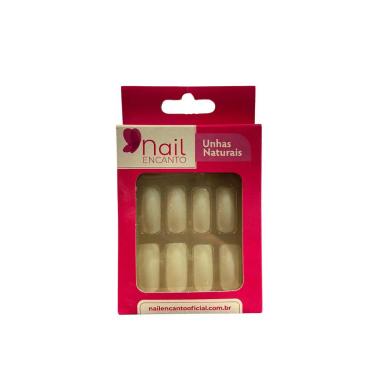 NAIL ENCANTO UNHAS POSTIçAS NATURAL 24UN
