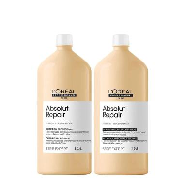 KIT L'ORéAL ABSOLUT REPAIR - SHAMPOO E CONDICIONADOR 1500ML