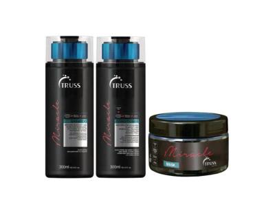 KIT TRUSS MIRACLE - SHAMPOO + CONDICIONADOR + MáSCARA