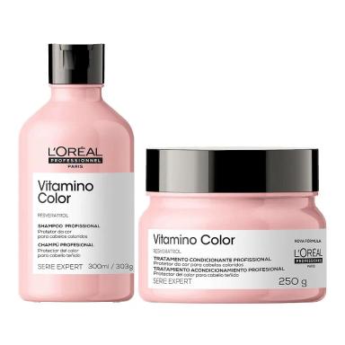 KIT L'ORéAL VITAMINO COLOR - SHAMPOO E MáSCARA