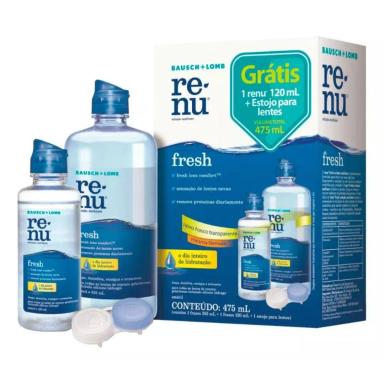 RENU FRESH SOLUçãO MULTIUSO 355ML + 120ML + ESTOJO