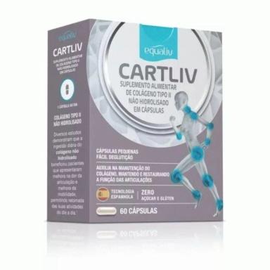 CARTLIV EQUALIV 60 CáPSULAS - SUPLEMENTO DE COLáGENO TIPO II