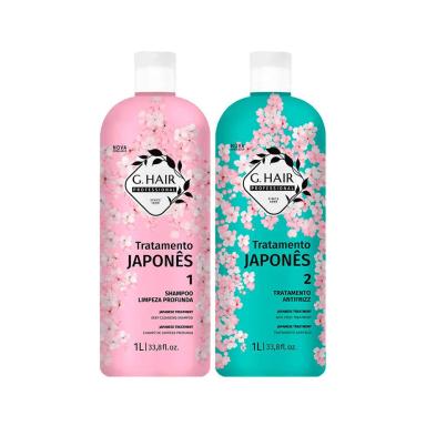 KIT PROGRESSIVA G HAIR TRATAMENTO JAPONêS – 1000ML