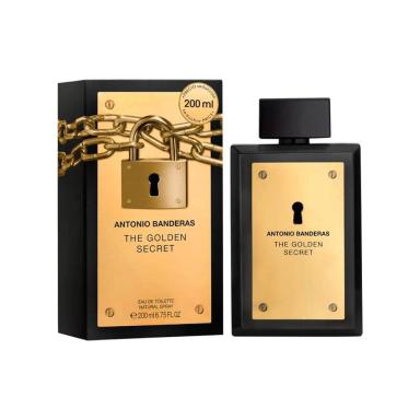 PERFUME MASCULINO EAU DE TOILETTE ANTONIO BANDERAS THE GOLDEN SECRET - 200ML