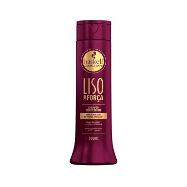 SHAMPOO HASKELL LISO COM FORçA - 300ML