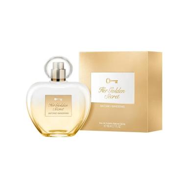 PERFUME FEMININO EAU DE TOILETTE ANTONIO BANDERAS HER GOLDEN SECRET - 80ML