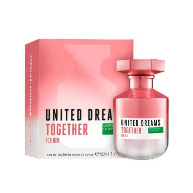 PERFUME FEMININO EAU DE TOILETTE BENETTON UD TOGETHER HER HER- 50ML