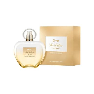 PERFUME FEMININO EAU DE TOILETTE ANTONIO BANDERAS HER GOLDEN SECRET- 50ML