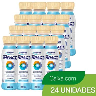 KIT 24X IMPACT BAUNILHA - 200ML CADA - NESTLE