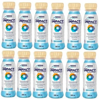 KIT 12X IMPACT BAUNILHA - 200ML CADA - NESTLE