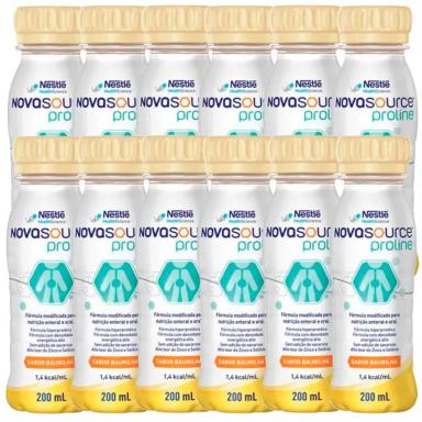 KIT 12X NOVASOURCE PROLINE - BAUNILHA - 200ML CADA - NESTLé