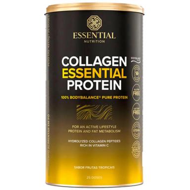 COLLAGEN ESSENTIAL PROTEIN FRUTAS TROPICAIS - 427,5G - ESSENTIAL NUTRITION