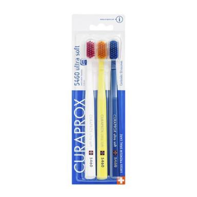 CURAPROX ULTRA SOFT TRIO ESPECIAL EDITION CS5460B ESCOVA DENTAL 3 UN