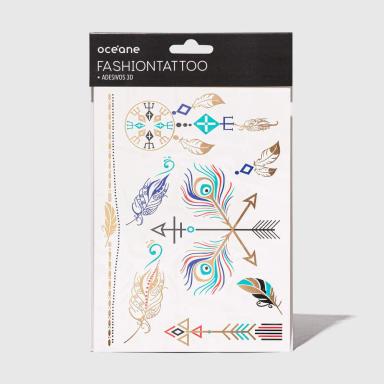 Tatuagem Temporária - Fashion Tattoo Ft9 Sim