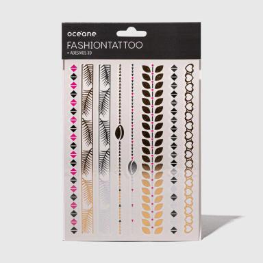 Tatuagem Temporária - Fashion Tattoo Ft8 Sim