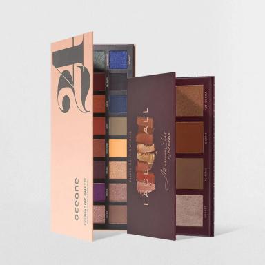 KIT PALETA DE SOMBRAS 24 CORES + PALETA MULTIFUNCIONAL FACE IT ALL (2 PRODUTOS) - xpto
