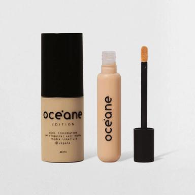 KIT BASE LíQUIDA 210L CORRETIVO + LíQUIDO FAIR OCéANE EDITION (2 PRODUTOS) - xpto