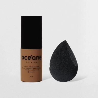 KIT BASE LíQUIDA 440T + ESPONJA DE MAQUIAGEM OCéANE EDITION (2 PRODUTOS) - xpto