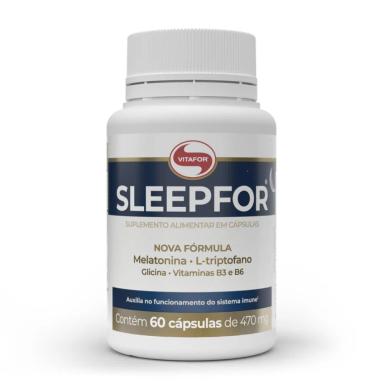 Suplemento Alimentar SLEEPFOR 60 CÁPSULAS 470MG VITAFOR