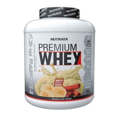 PREMIUM WHEY - 2000G BANANA COM CANELA - NUTRATA