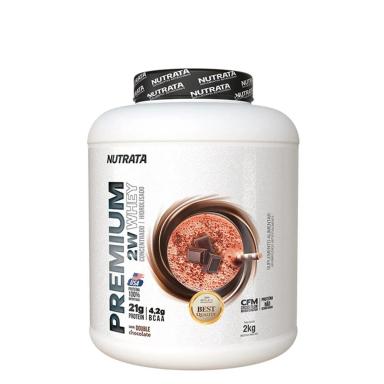 PREMIUM WHEY - 2000G DOUBLE CHOCOLATE - NUTRATA