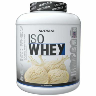ISO WHEY - 1800G BAUNILHA - NUTRATA