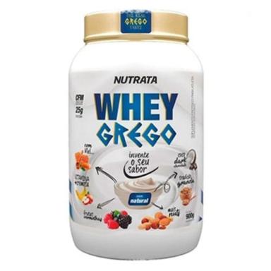 WHEY GREGO - 900G NATURAL - NUTRATA