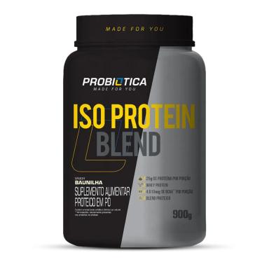 ISO PROTEIN BLEND - 900G BAUNILHA - PROBIOTICA