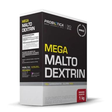 MEGA MALTODEXTRIN - 1 KG MORANGO SILVESTRE - PROBIóTICA
