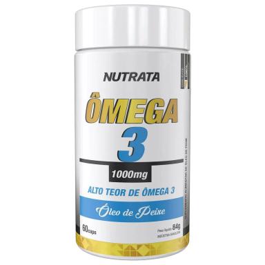 ÔMEGA 3 1000MG - 60 CáPSULAS - NUTRATA