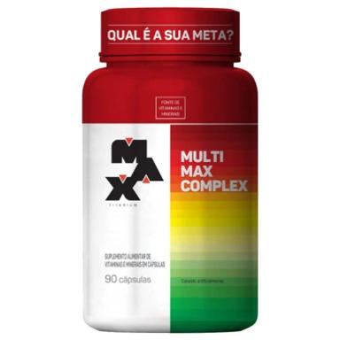 MULTIMAX COMPLEX - 90 CáPSULAS - MAX TITANIUM