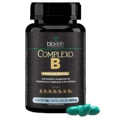 COMPLEXO B - 60 CáPSULAS SOFTGEL  - BIOKLEIN