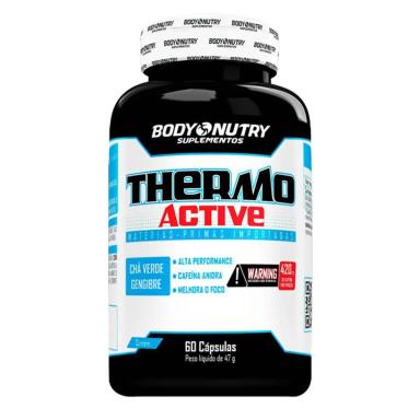 THERMO ACTIVE- 60 CáPSULAS - BODY NUTRY