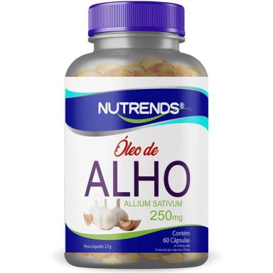 ÓLEO DE ALHO - 60 CáPSULAS - NUTRENDS