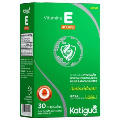 VITAMINA E DOSE MáXIMA - 30 CáPSULAS - KATIGUá