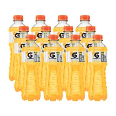 GATORADE SEM CALORIAS LARANJA LIMA 350ML CONTENDO 12 UNIDADES