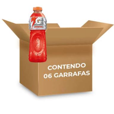 GATORADE MORANGO-MARACUJá 500ML CONTENDO 6 GARRAFAS
