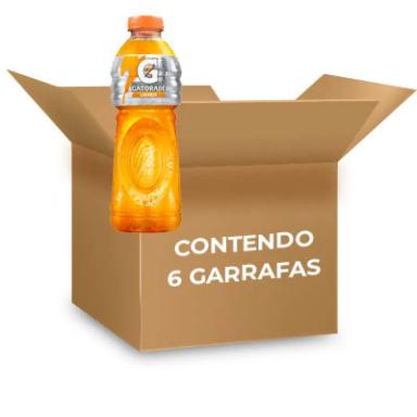 GATORADE LARANJA 500ML CONTENDO 6 GARRAFAS