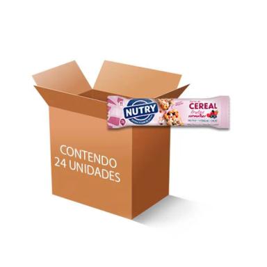 BARRA DE CEREAL NUTRY FRUTAS VERMELHAS 24 UN