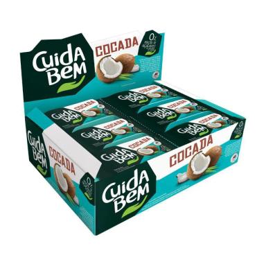 COCADA ZERO AçúCAR CUIDA BEM 24 UN DE 20G CADA